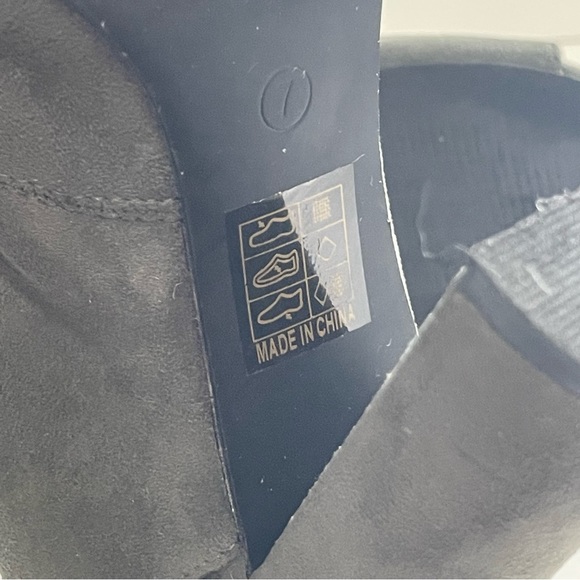 SO ME Ankle Boots Open Toe #7 - Picture 11 of 11